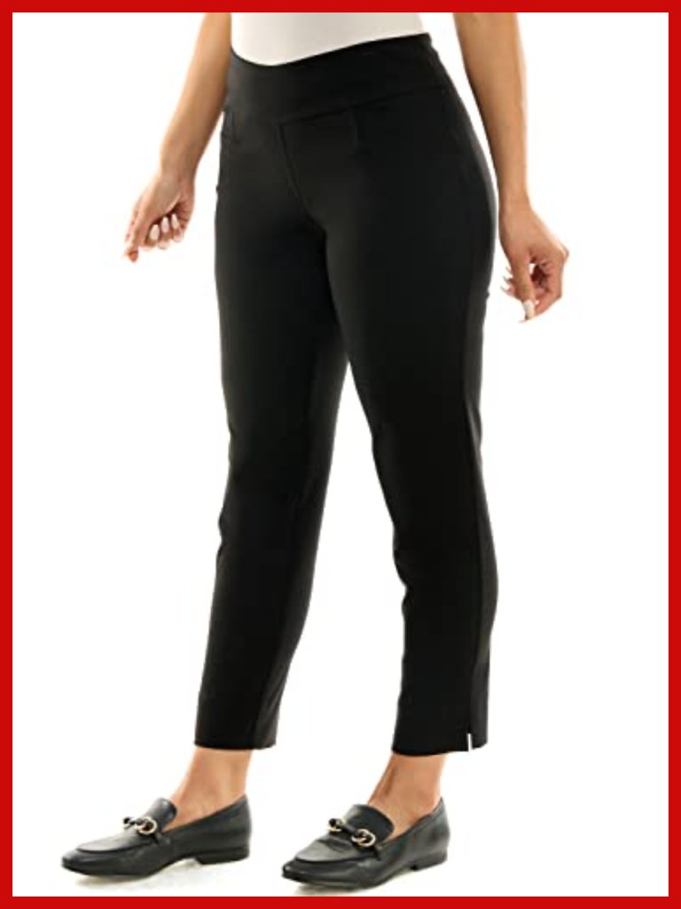 Pull-On Ankle Length Pants With Millennium Fabric